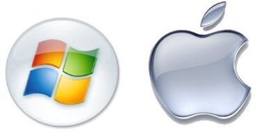 Apple Mac Logo and Windows Logo - Fashion design software for mac and windows