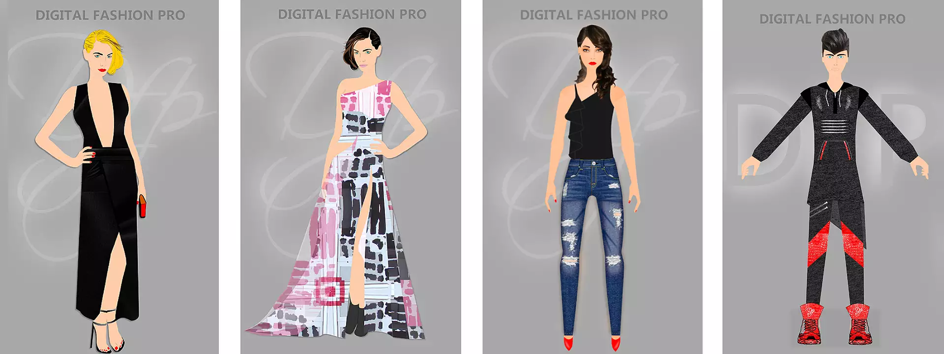 fashion design software - powered sketches