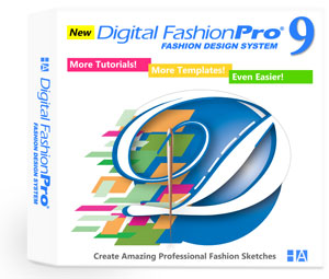 Digital Fashion Pro Version 9 - fashion design software program