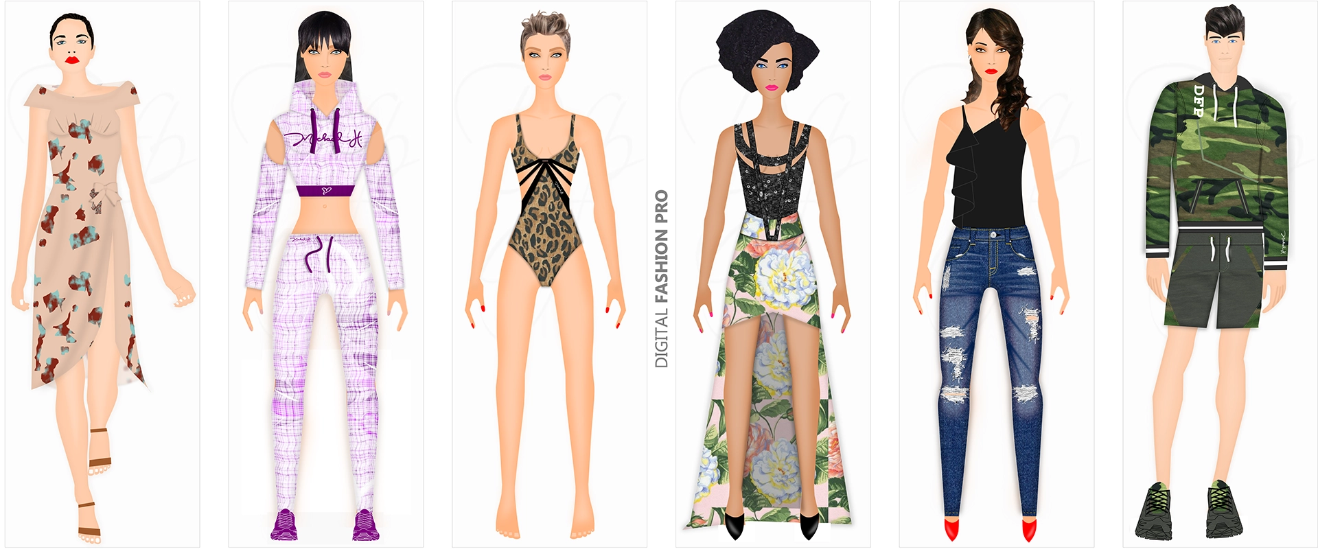 Digital Fashion Pro 9 - fashion design software - how to design clothing