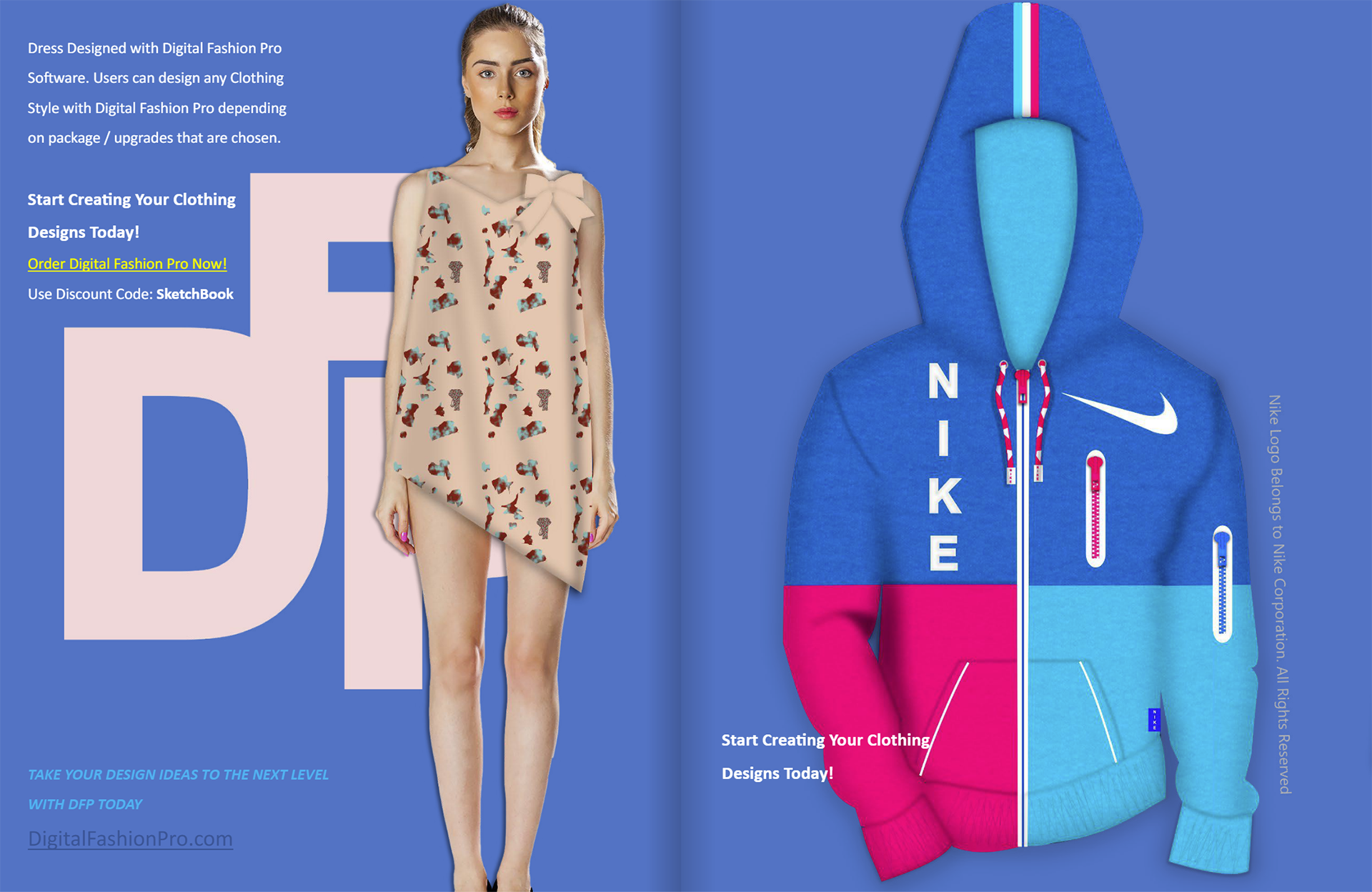Sketchbook Magazine - fashion design software - design your own clothing
